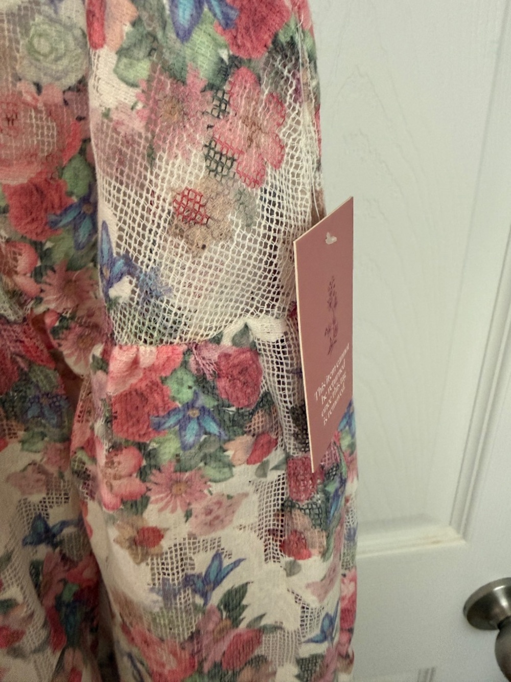 Ivy City Co Lizzy Midi Dress in Pink Floral Size L NWT - Picture 4 of 14